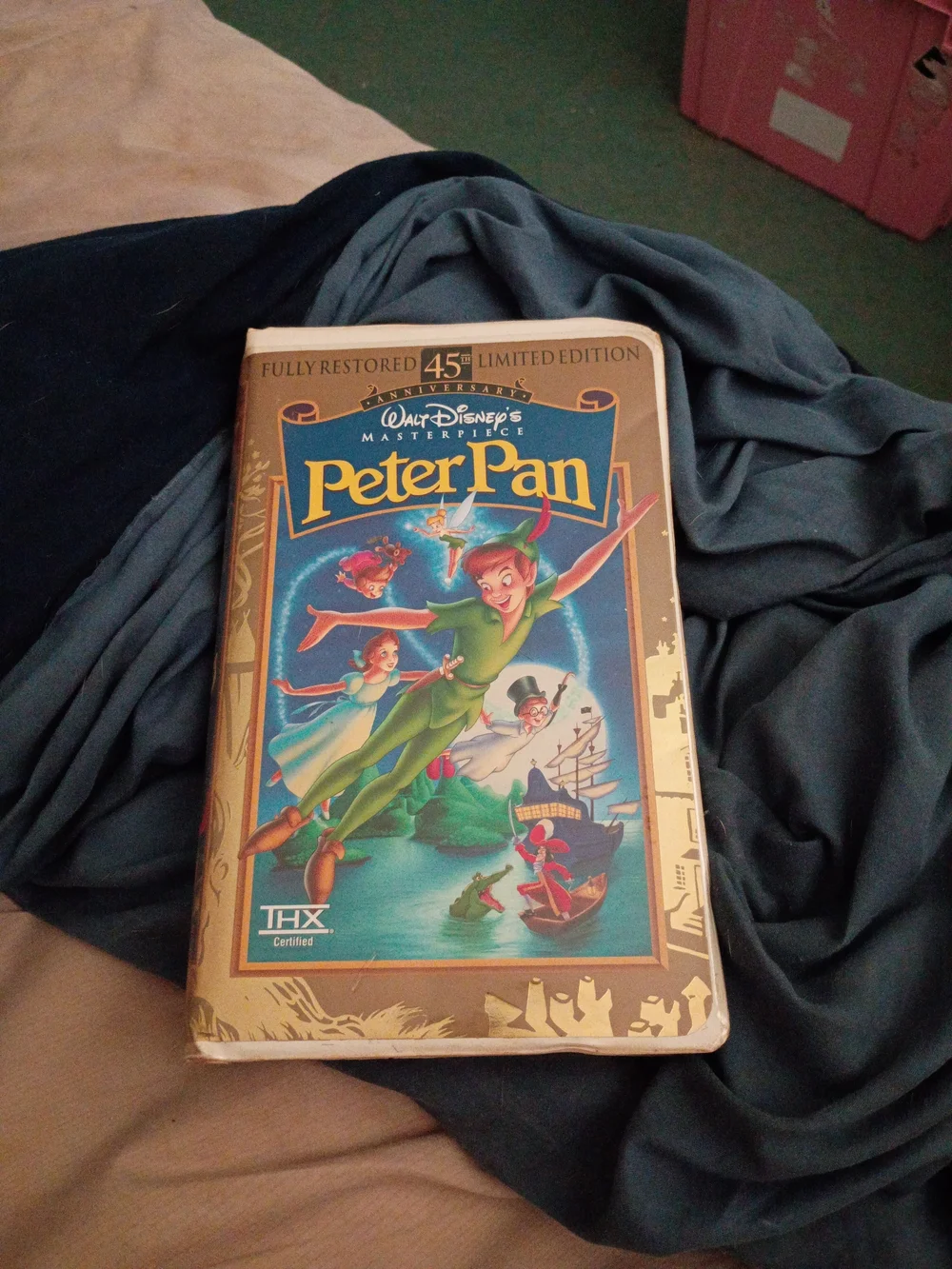 Disney Peter Pan on VHS